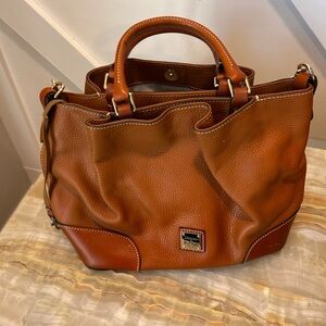 Dooney & Bourke Tan Leather Handbag
